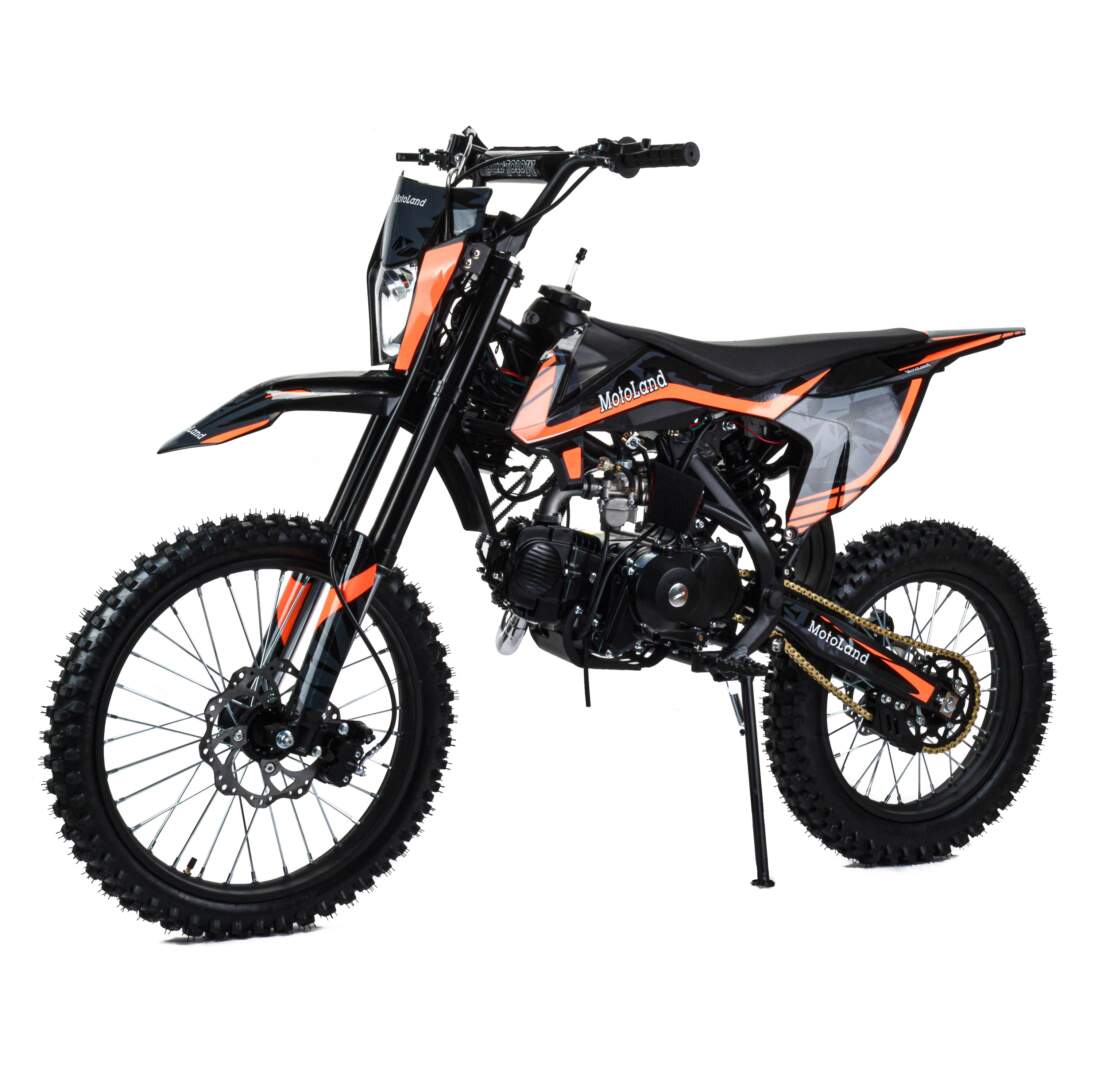 Питбайк  Motoland 150 GF150 E 19/16 оранжевый Питбайк  Motoland 150 GF150 E 19/16 оранжевый