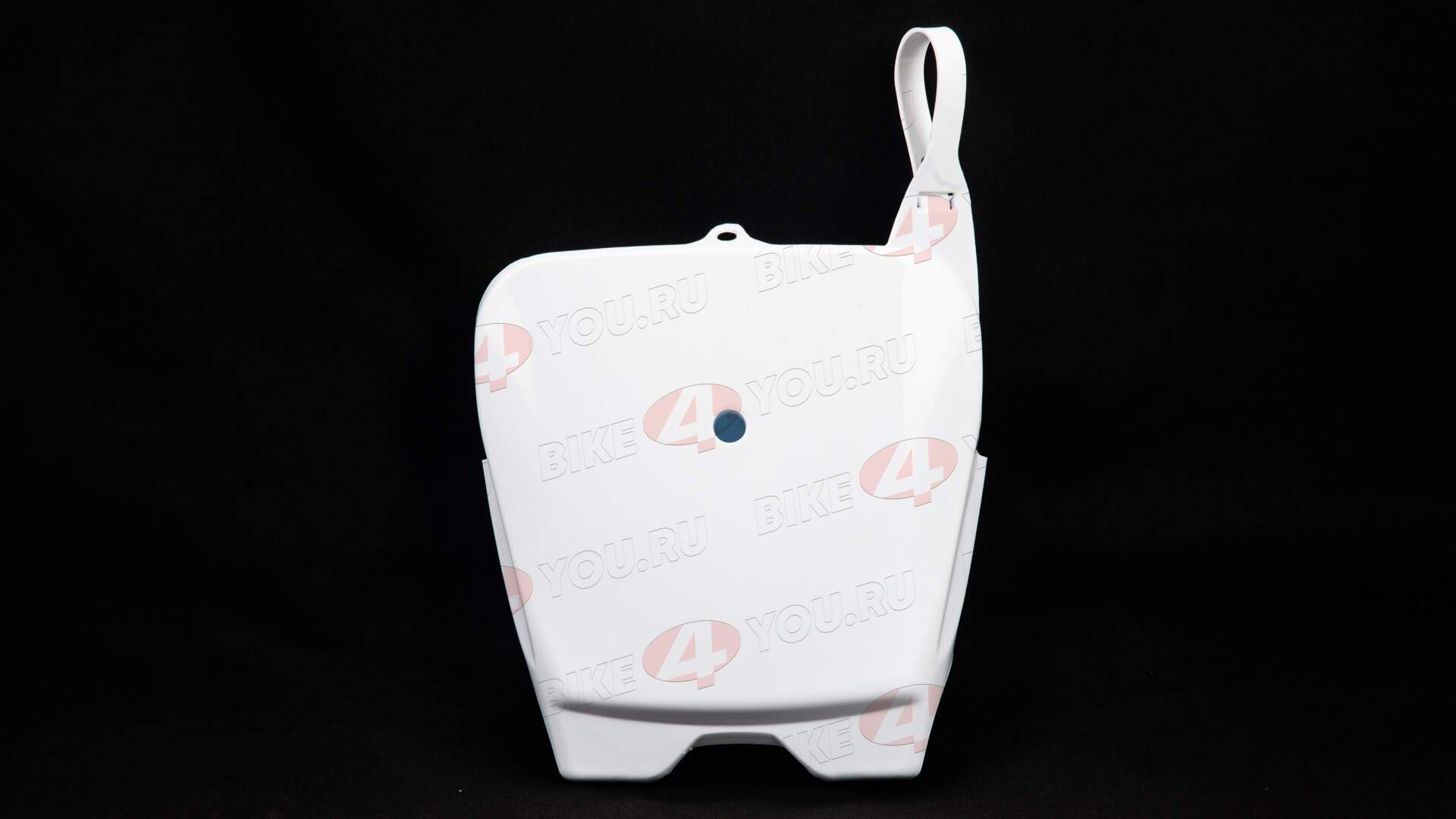 Пластик щиток передний (номерной) белый №6