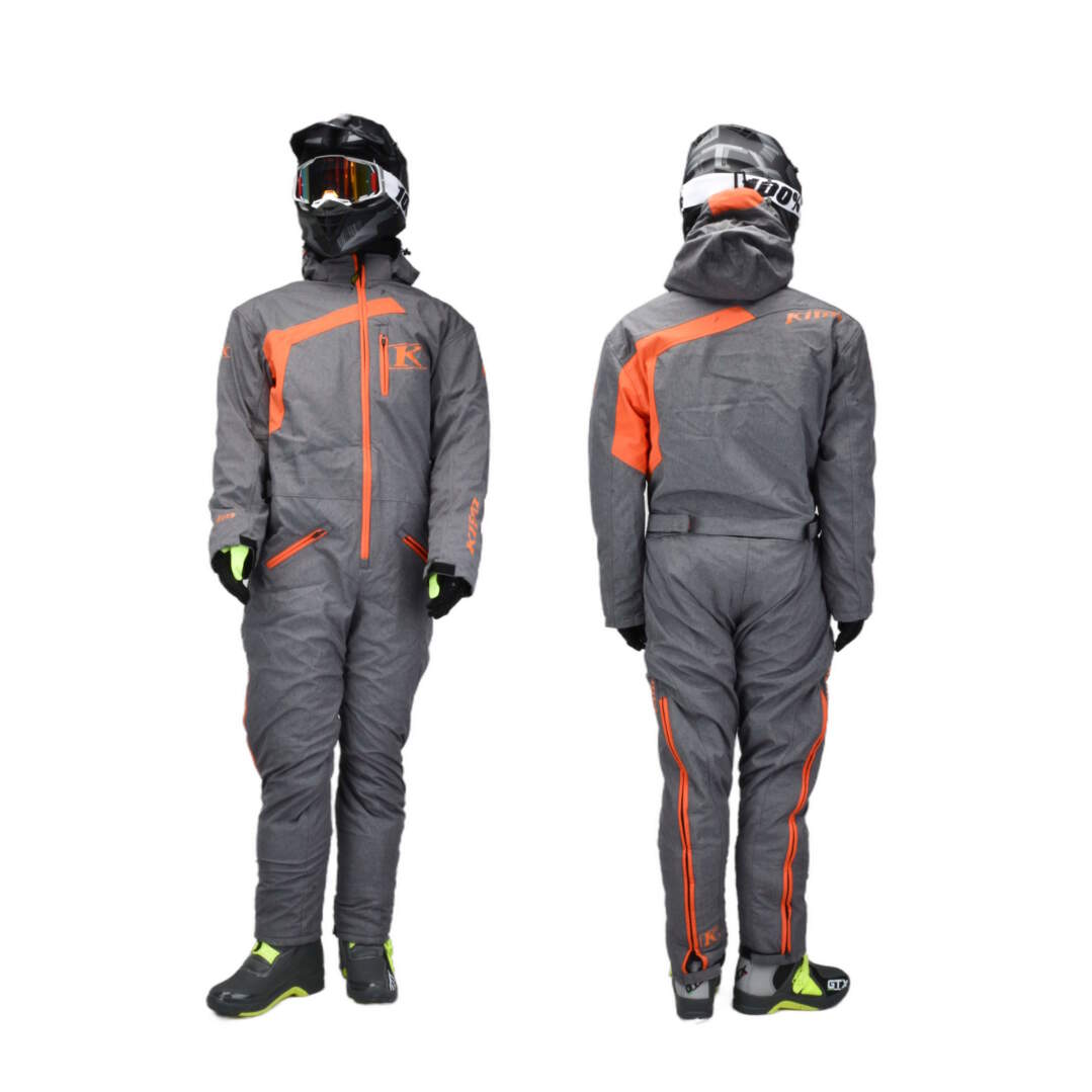 Комбинезон для снегохода KLIM RIPSA ONE-PIECE №2 gray-orange (текстиль) (M) Комбинезон для снегохода KLIM RIPSA ONE-PIECE №2 gray-orange (текстиль) (M)
