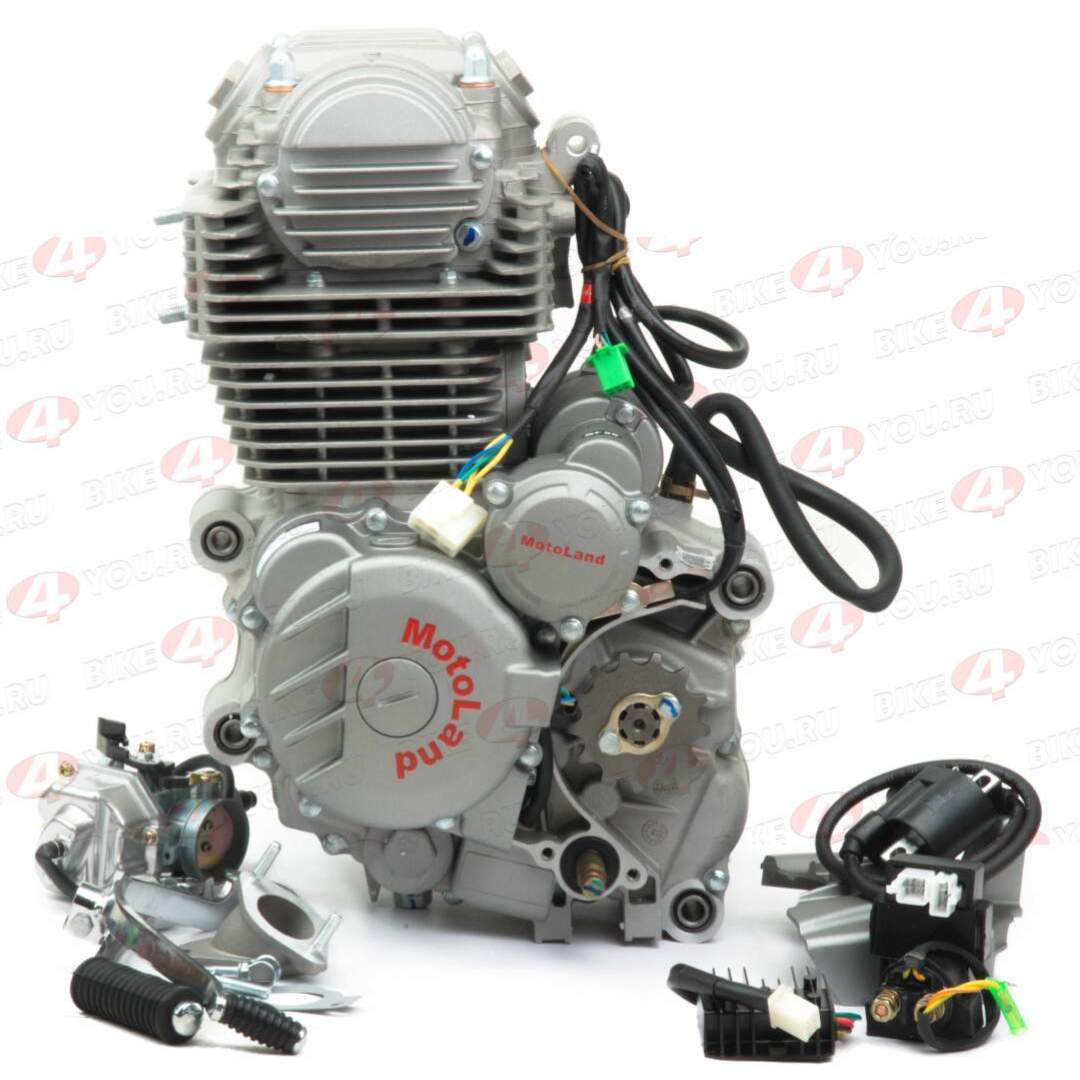 Двигатель 300см3 175FMM-3A (CB300-F D-75мм) ZS грм цепь,5ск (полный комплект) Двигатель 300см3 175FMM-3A (CB300-F D-75мм) ZS грм цепь,5ск (полный комплект)