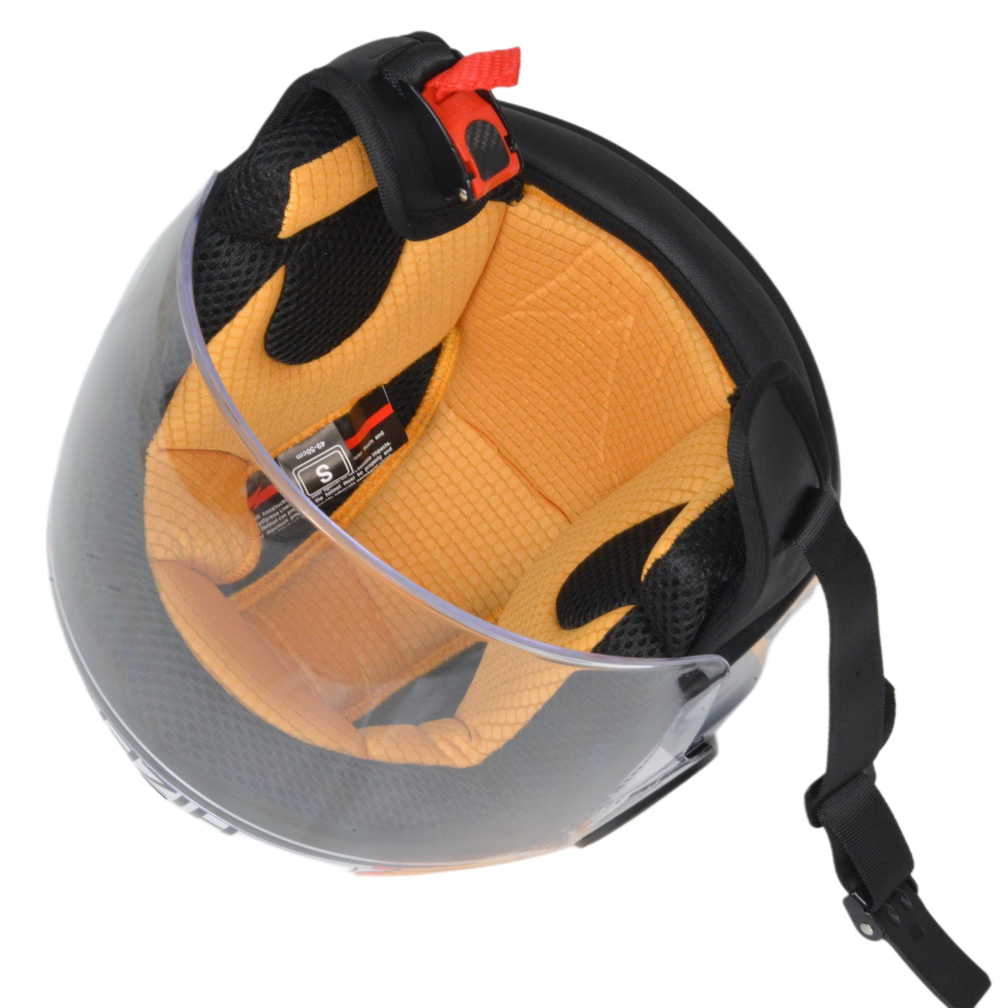 Шлем мото открытый HIZER J511 №1 yellow/black (L) детский Шлем мото открытый HIZER J511 №1 yellow/black (L) детский