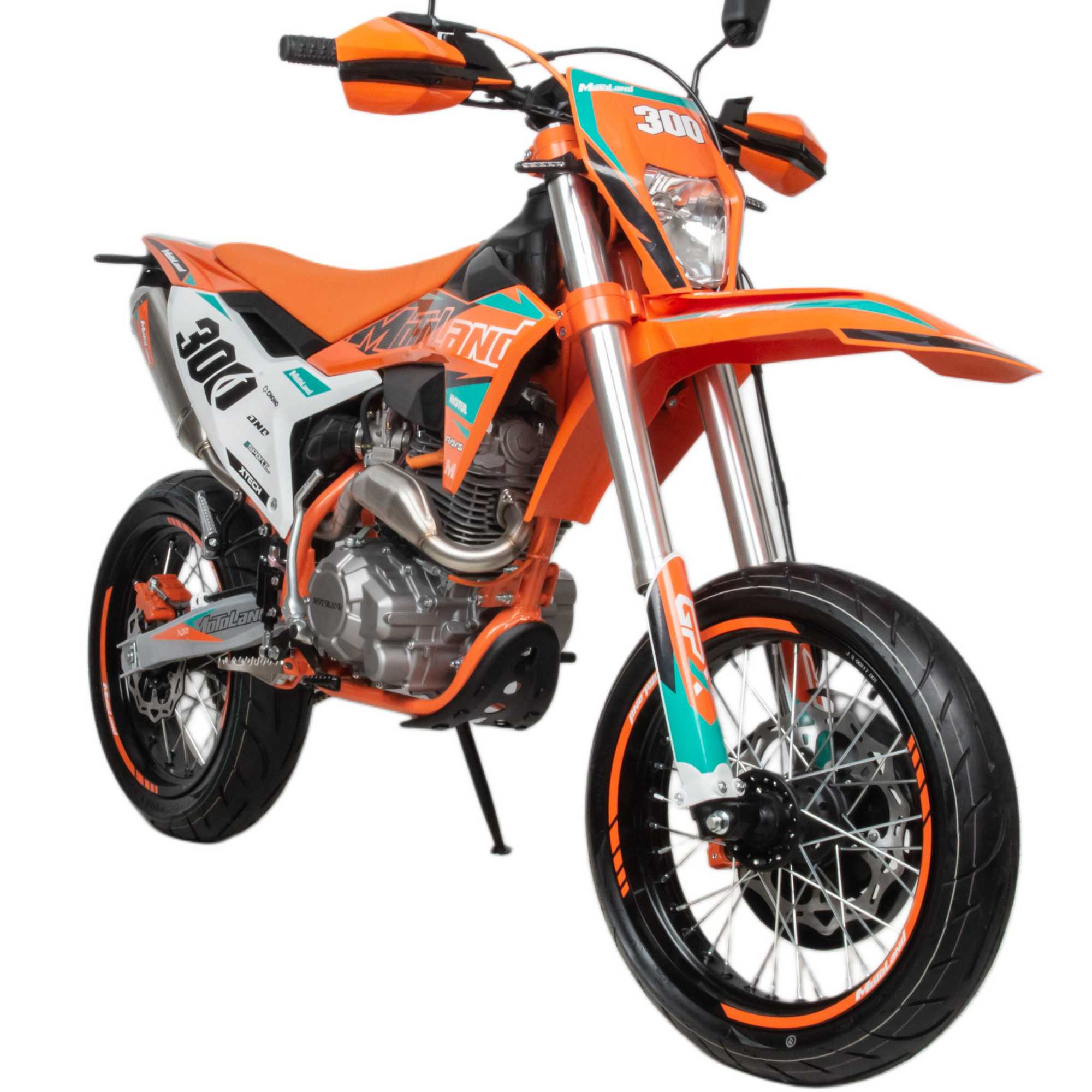 Мотоцикл Кросс Motoland SMX300 S4 (175FMM) 17/17 (мотард)  ПТС Мотоцикл Кросс Motoland SMX300 S4 (175FMM) 17/17 (мотард)  ПТС